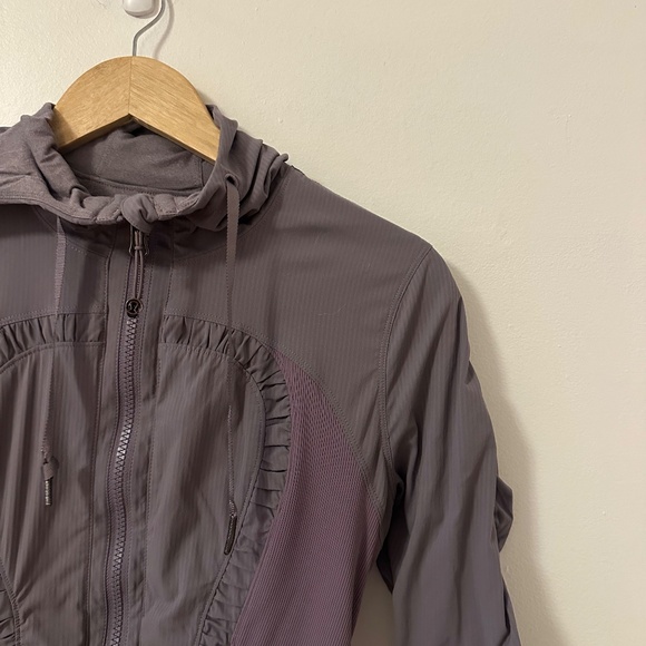 Lululemon Dance Studio Jacket In Dusky Lavender / Heathered Dusky Lavender | 4 - Picture 6 of 12